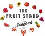 The fruit stand and seafood