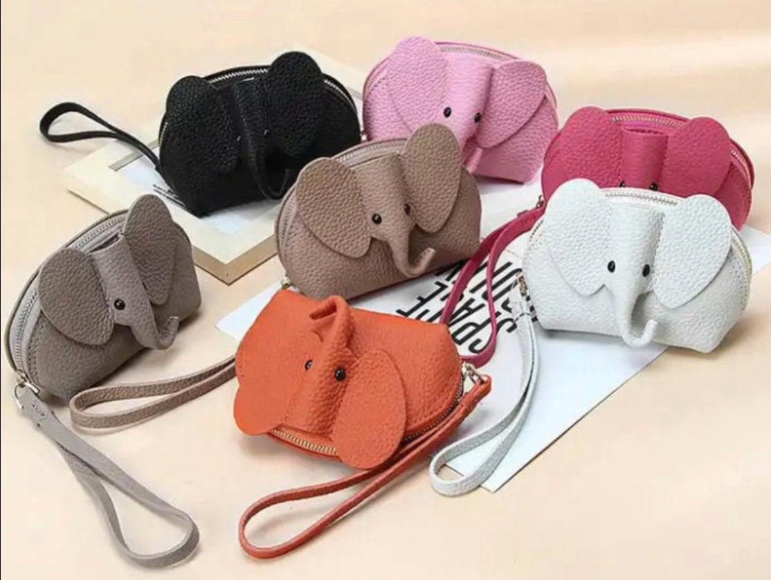 Baby Elephant Coin Purse picture