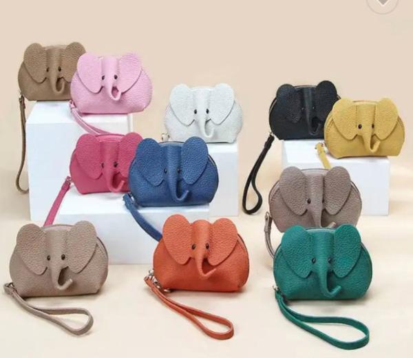 Baby Elephant Coin Purse