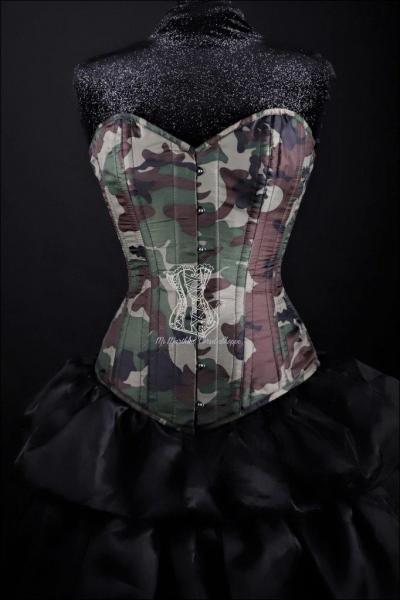 Camo Overbust Corset picture