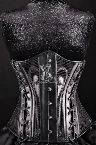 Leather and Lace Underbust Corset picture