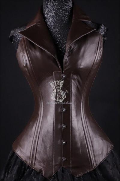 CorseVest  Leather Brown