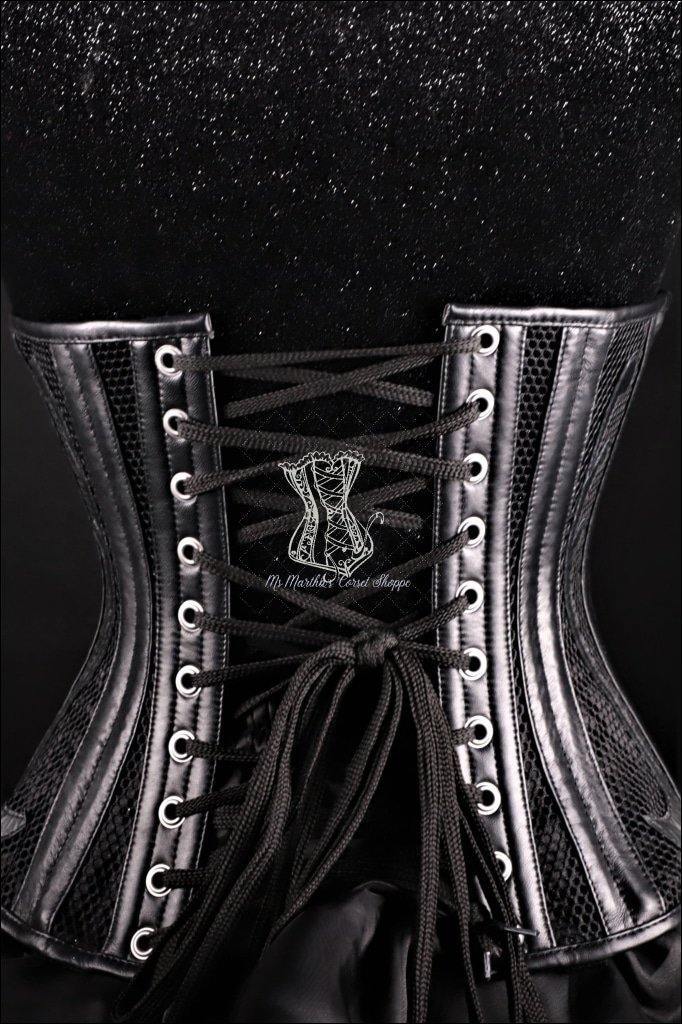 Leather and Lace Underbust Corset picture