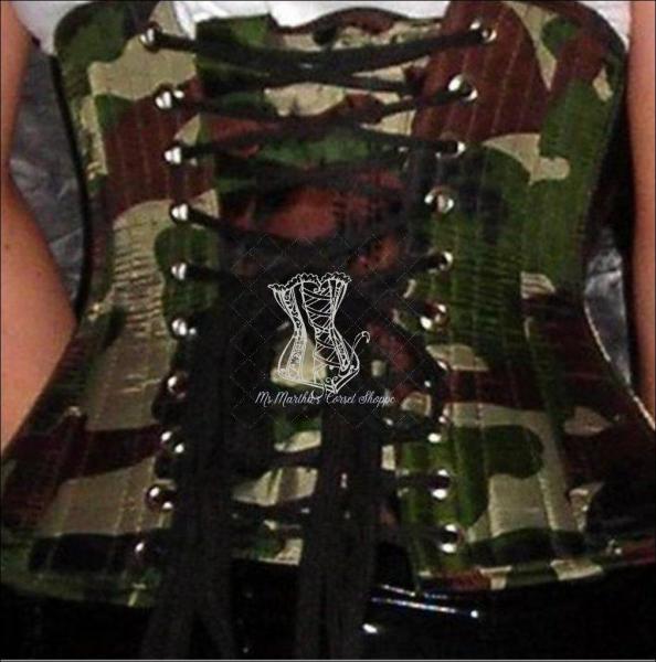 Camo Overbust Corset picture