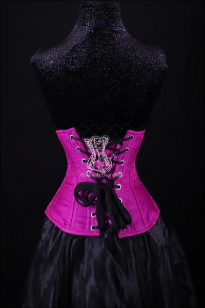 Silk Underbust Pink Corset picture