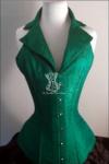 Corsevest Silk Green