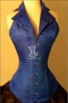 Corsevest Silk Blue