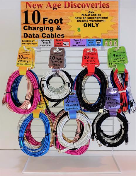 10 Foot iPhone to Type C phone cable w/unconditional warranty picture