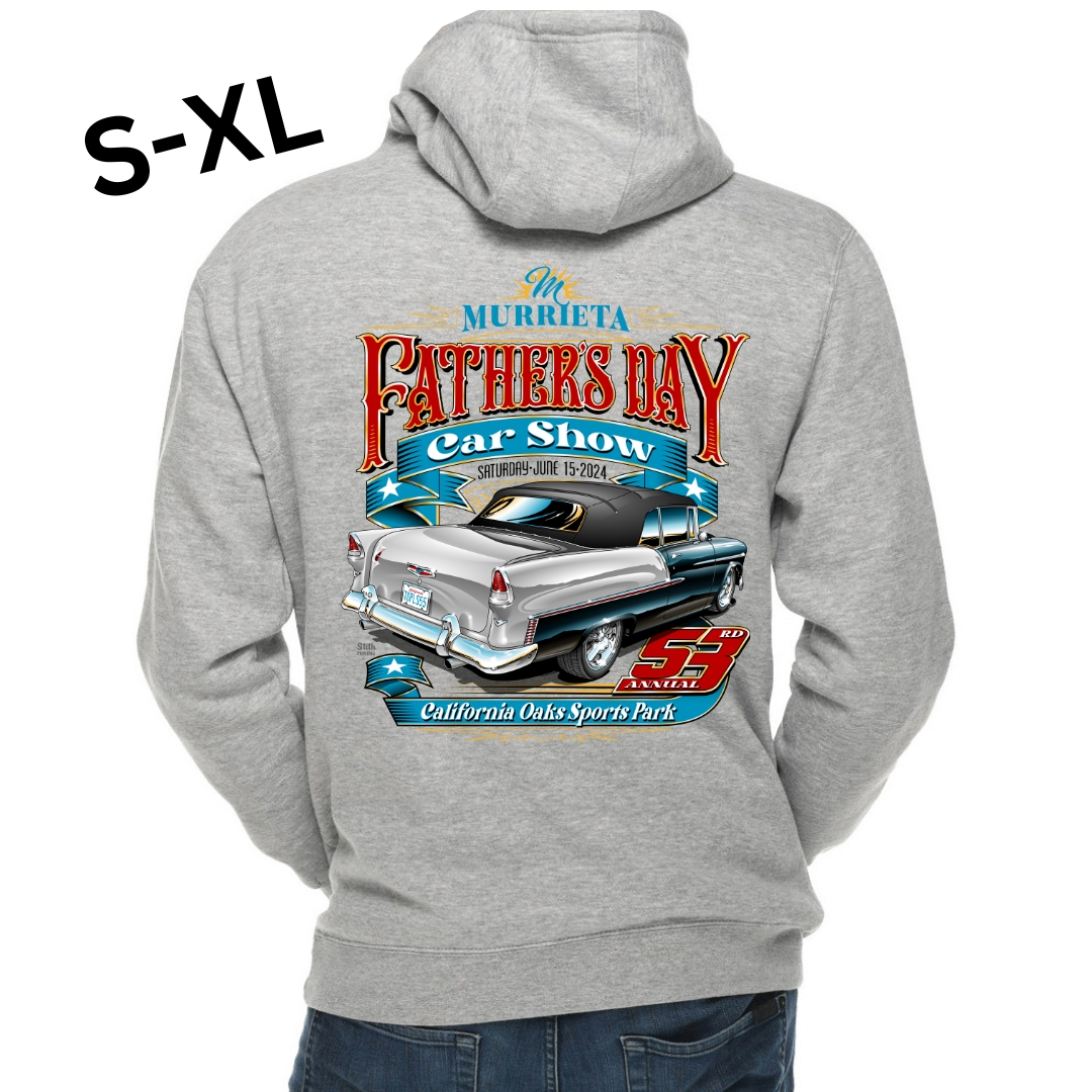 Previous Year Fathers Day Car Show - S-XL Hoodie picture
