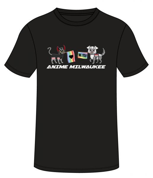 Anime Milwaukee Pride Shirt (Black)