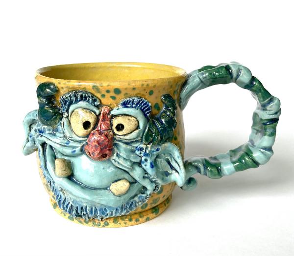 ceramic monster mug