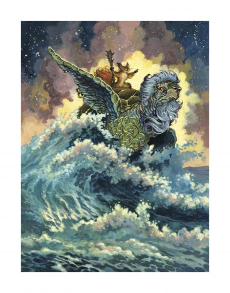 "Nereus" Print by Erich J. Moffitt