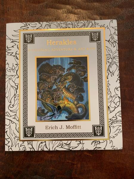 Herakles: A Coloring Adventure & Art Book by Erich J. Moffitt picture