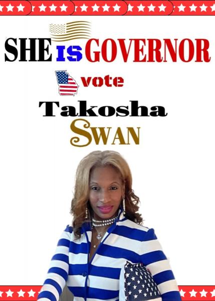 Takosha Swan for Governor 2026