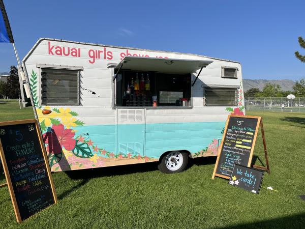 Kauai Girls Shave Ice