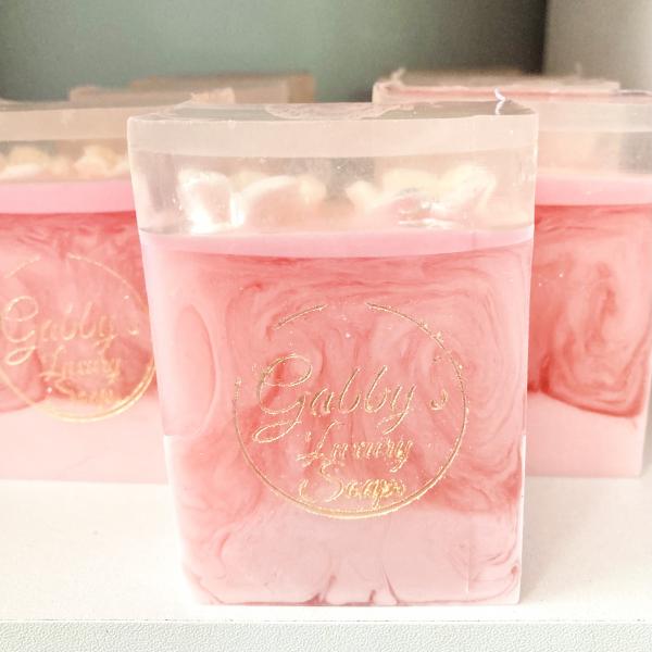 Pretty in Pink Glycerin Soap