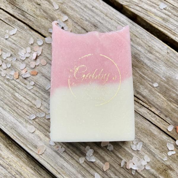 Pink Salt & Waterlily Soap