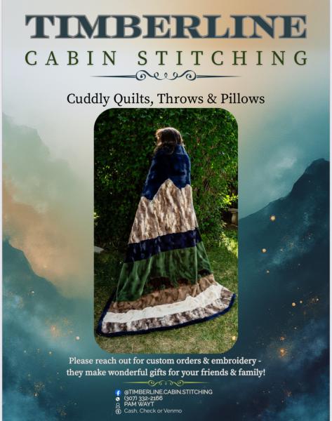 Timberline Cabin Stitching