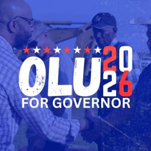 Olu Brown for Governor logo