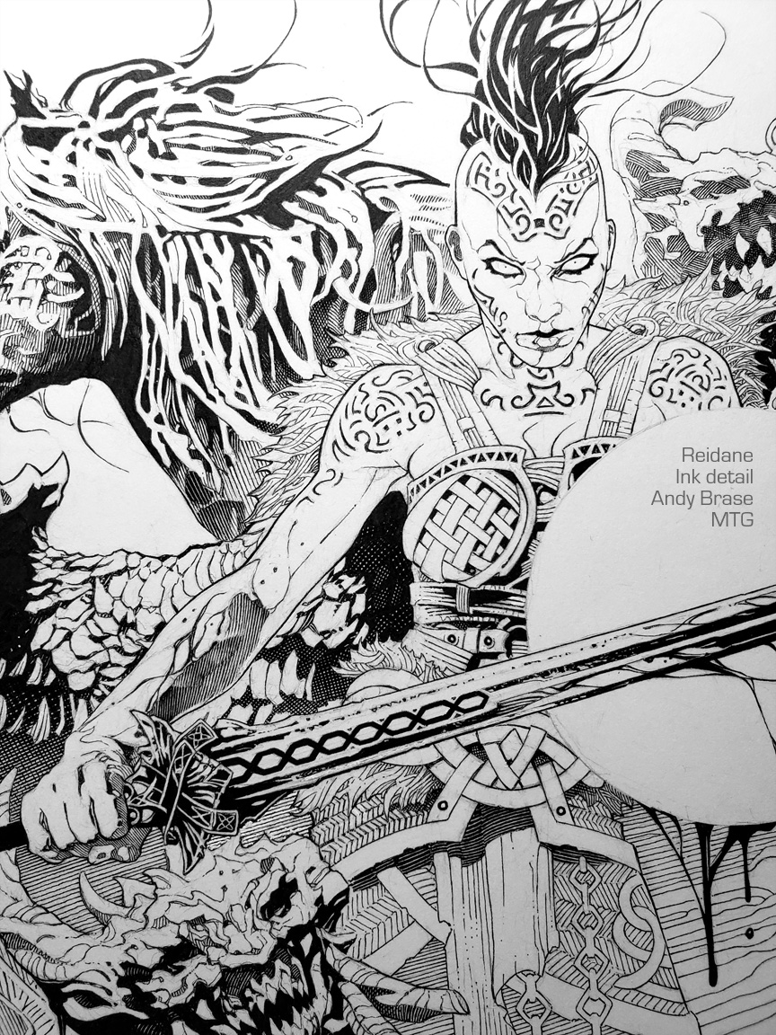 MAGIC- Reidane: Legendary God- 13x19 LIMITED Print (signed) picture