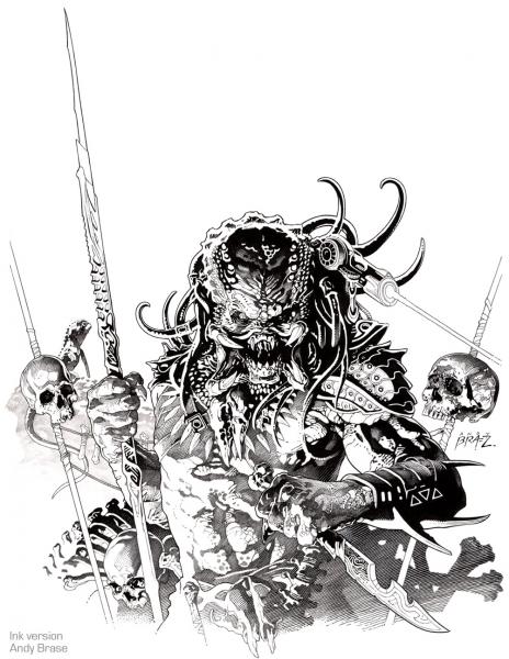 Predator: Ink-  13x19 Limited Print (signed)