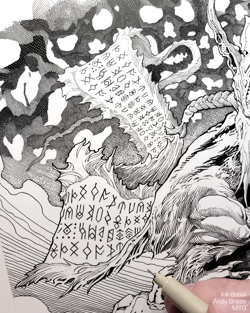 MAGIC- Toski: Legendary Creature- 13x19 LIMITED Print (signed) picture