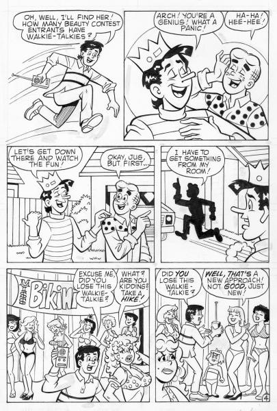 Original Comic Art Page - Archie