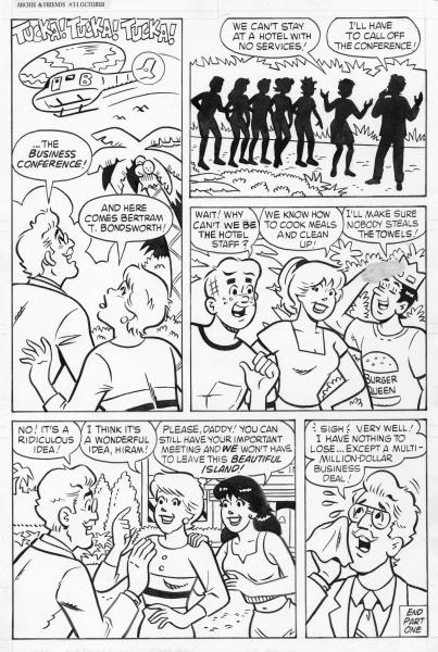 Original Comic Art Page - Archie and Friends #31 picture