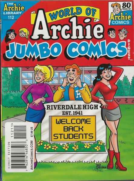 Autographed World of Archie Jumbo Comics #112 - On sale now!