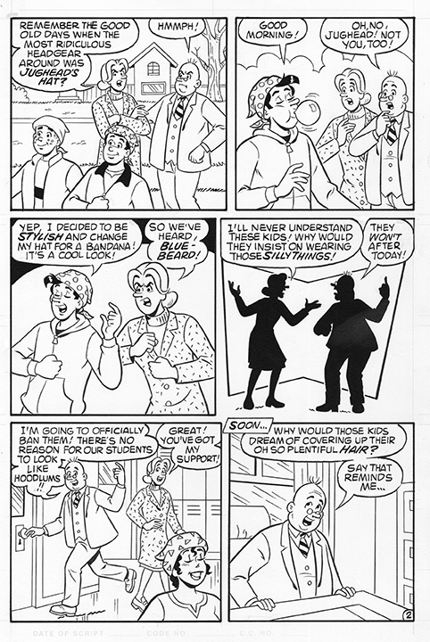 Original Comic Art Story - Bandana Dilemma picture