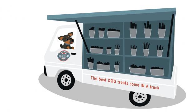 Simply American Dog Treat Truck