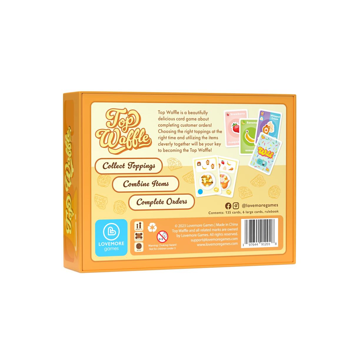 Top Waffle card game picture