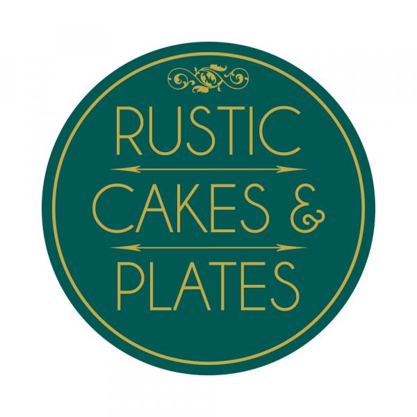 Rustic Cake & Plates