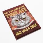 Get Your Head Out of Your Ass Cat-Fridge magnet