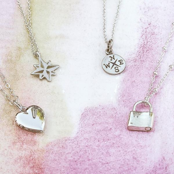 Dainty Heart Locket | Sterling Silver picture