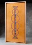 Knotwork Column adapted from Lindisfarne Gospels, f10v.  _GDP8667