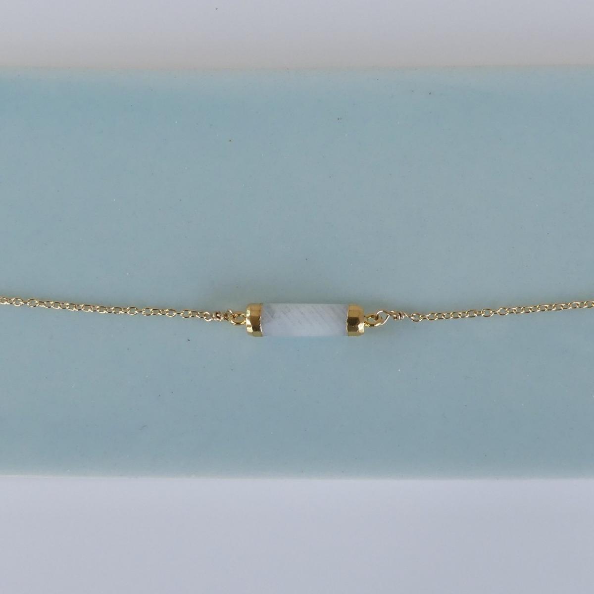 Gold Gemstone Stacking Bracelets picture