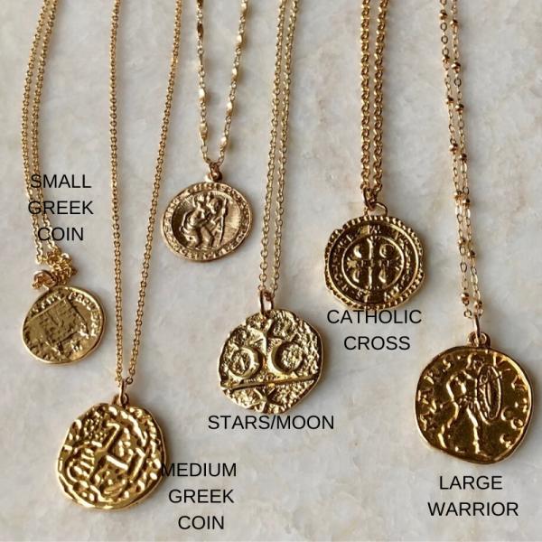 Gold Coin Necklaces picture