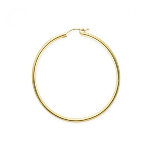 Medium Gold Fill Hoop Earrings