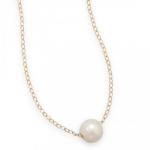 14k Gold Filled Floating Freshwater Pearl Necklace