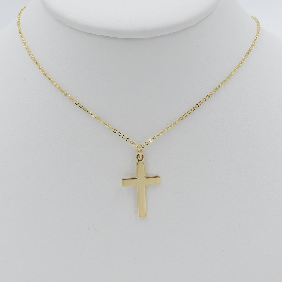 14k Goldfilled Cross Necklace picture