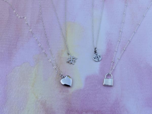 Dainty Heart Locket | Sterling Silver picture