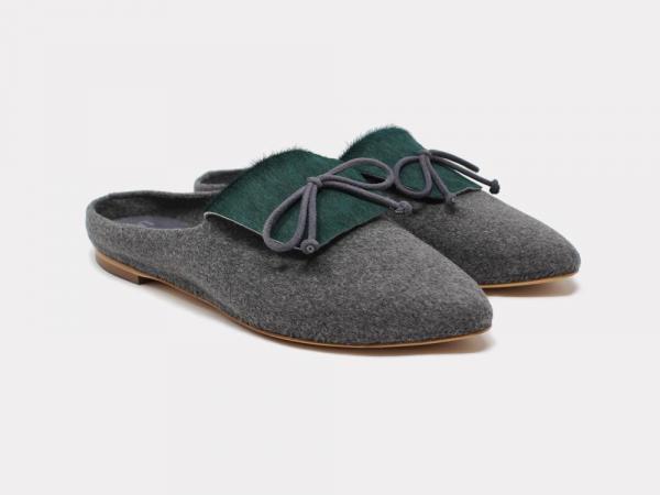 Cortina Mules Forest Green picture
