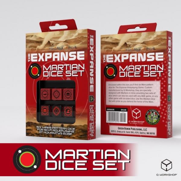 The Expanse: Martian Dice Set picture