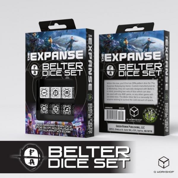 The Expanse: Belter Dice Set