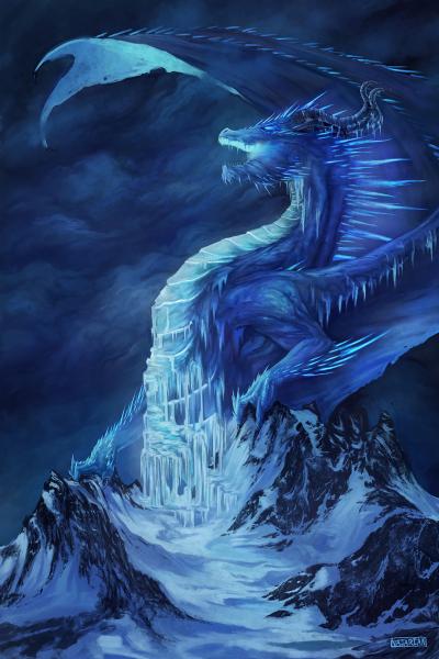 King of Winter open edition print picture