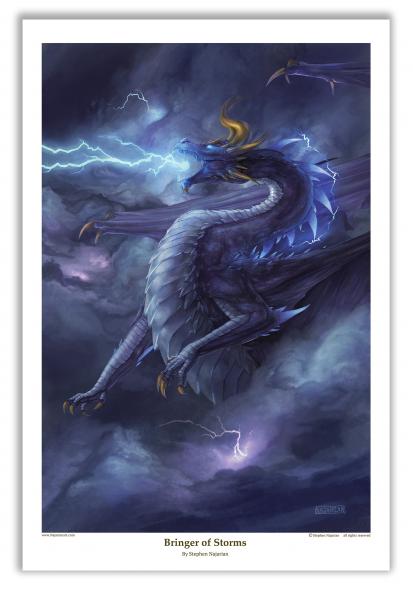 Bringer of Storms open edition print picture