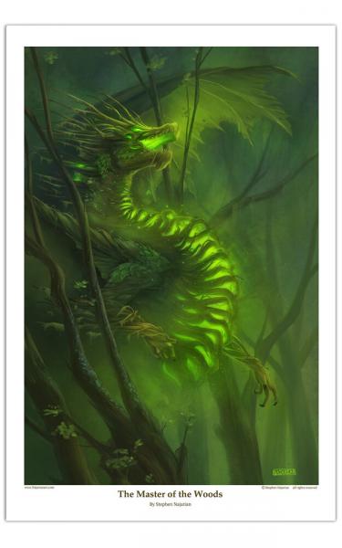 Master of the Woods open edition print