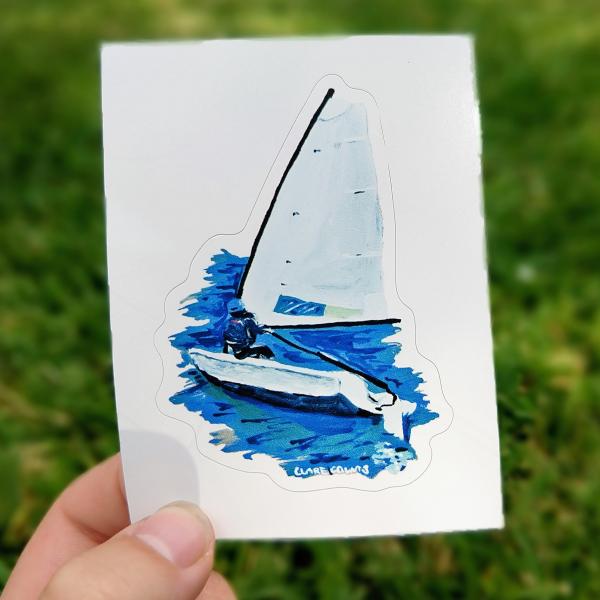 Waterproof vinyl stickers picture