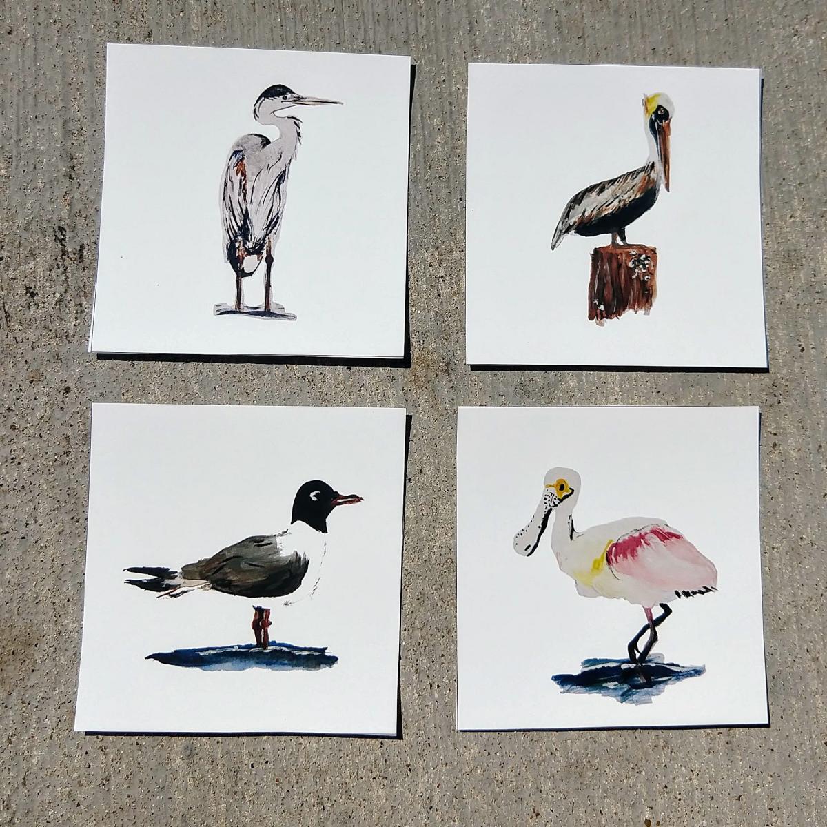 5&times;5 inch Prints, Set of 4 picture